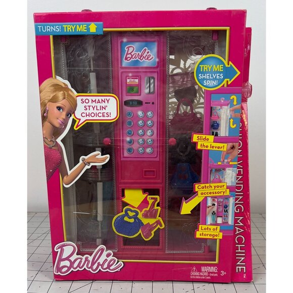 Barbie Life In The Dreamhouse Fashion Vending Machine New NOS 2012 - Picture 1 of 12